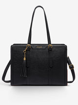 LOVEVOOK 2Pcs Vintage Leather Laptop Tote, 15.6" 17.3" 2208