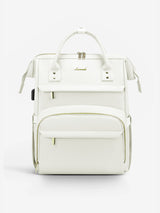 LOVEVOOK Leather Laptop Backpack, 15.6"-18" 175018