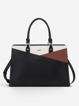 LOVEVOOK 2Pcs Leather Office Laptop Tote Bag, 15.6" 17.3" 22310