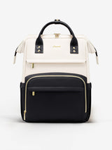 LOVEVOOK Leather Laptop Backpack, 15.6" 17" 22171