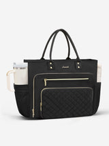 LOVEVOOK Multi-Pocket Laptop Tote Bag , 15.6" 17.3" 4197