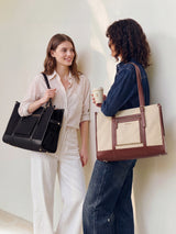 The Anchor Collection Tote Bag, C0004, Cognac