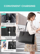 LOVEVOOK 2Pcs Laptop Shoulder Bag, 15.6" 1489