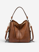 LOVEVOOK Vintage Leather Tote 1176