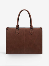 LOVEVOOK 2Pcs Vintage Leather Laptop Bag, 15.6" 2035