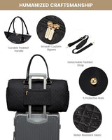 LOVEVOOK 2Pcs Duffel Bag with Toiletry Bag 1972