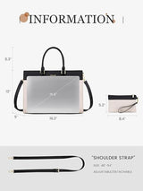 LOVEVOOK 2Pcs Leather Computer Bag, 15.6" 17.3" 30520
