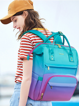 LOVEVOOK Multicolor Laptop Backpack, 15.6" 17.3" 21970