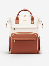 LOVEVOOK Leather Laptop Backpack, 15.6" 17" 22171