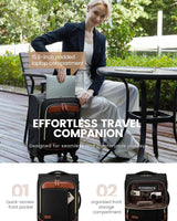 LOVEVOOK 4Pcs Travel Suitcases 20 Inch(US ONLY) 2239