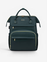 LOVEVOOK Leather Laptop Backpack, 15.6"-18" 175018