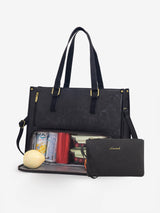 LOVEVOOK 2Pcs Lunch Tote Shoulder Bag, 15.6" 2033