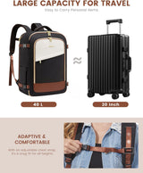 LOVEVOOK 4Pcs Travel Backpack for Airplanes, 40L 2165