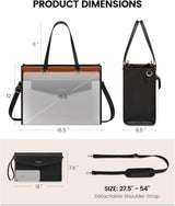 LOVEVOOK 2-in-1 Laptop Tote, 15.6" 17.3" 31520