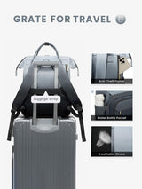 LOVEVOOK Multicolor Laptop Backpack, 15.6" 17.3" 21970