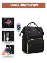 LOVEVOOK Viola I Laptop Backpack, 14"-17" 1469