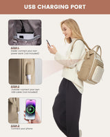 LOVEVOOK Chevron laptop backpack , 15.6" 17.3" 3094