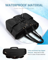 LOVEVOOK Multi-Pocket Laptop Tote Bag, 15.6" 17.3" 3122