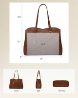 LOVEVOOK Professional Leather Computer Bag, 15.6" 3290