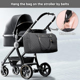 LOVEVOOK 5Pcs Quilted Diaper Tote Bag 2032