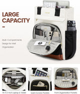 LOVEVOOK Wide Open Laptop Backpack, 15.6" 17.3" 2152