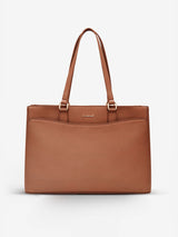 LOVEVOOK Leather Laptop Tote Bag, 15.6" 17.3" 4191