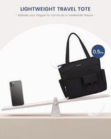 LOVEVOOK Multiple Pocket Laptop Tote Bag, 15.6" 4127