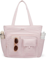 LOVEVOOK Multiple Pocket Laptop Tote Bag, 15.6" 4127