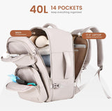 LOVEVOOK 2Pcs Carry on Backpack, 40L 50L 4215
