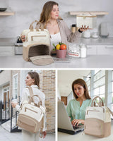 LOVEVOOK Lunch Backpack, 15.6" 17.3" 4236