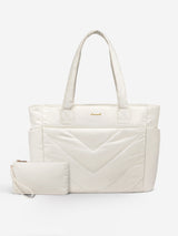 LOVEVOOK 2Pcs Lightweight Puffy Tote Bag 4291