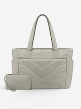 LOVEVOOK 2Pcs Lightweight Puffy Tote Bag 4291