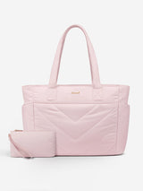 LOVEVOOK 2Pcs Lightweight Puffy Tote Bag 4291