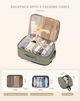 LOVEVOOK 4Pcs Travel Backpack, 30-50L 4385