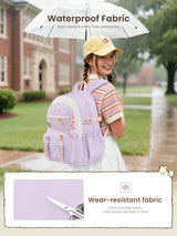 LOVEVOOK School Laptop Backpack, 5591 15.6" 17.3" 5591