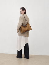 The Anchor Collection Hobo Bag, C0005, Brown