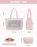 LOVEVOOK 2Pcs Lightweight Puffy Tote Bag 4291