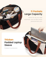 LOVEVOOK Puffer Work Bag, 15.6" 17.3" 5061
