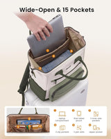 LOVEVOOK Stylish School Backpack, 15.6" 17", 5116 5116