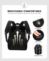 LOVEVOOK Viola Ⅱ Laptop Backpack with Separate Laptop Compartment, 15.6" 17" 1469