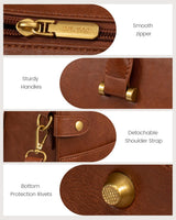LOVEVOOK 2Pcs Vintage Waterproof Laptop Bag, 15.6" 17.3" 3230