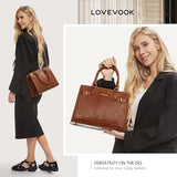 LOVEVOOK Leather Handbag and Purse 2166