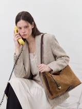 The Anchor Collection Hobo Bag, C0005, Cognac