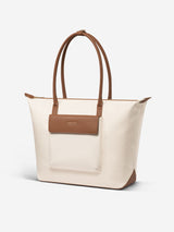 LOVEVOOK Grace Laptop Tote, Cream Brown 5277