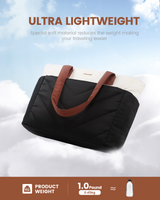 LOVEVOOK 2Pcs Lightweight Puffy Tote Bag 4291