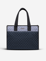 LOVEVOOK 2Pcs Quilted Work Tote Bag, 15.6" 17.3" 3104
