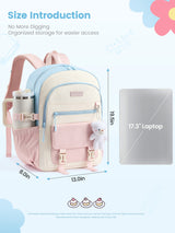 LOVEVOOK School Backpack 15.6" 17.3",5667 5667