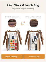 LOVEVOOK Work Tote Bag 15.6" 17.3",6210 6210