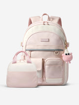 LOVEVOOK Cute School Backpack with Lunch Bag 5568