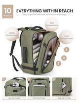 4Pcs Travel Backpack 40L/50L